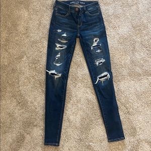 *AMERICAN EAGLE* Next Level Stretch Ripped Jeans